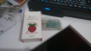 My new Raspberry Pi 2 thanks to Newark!